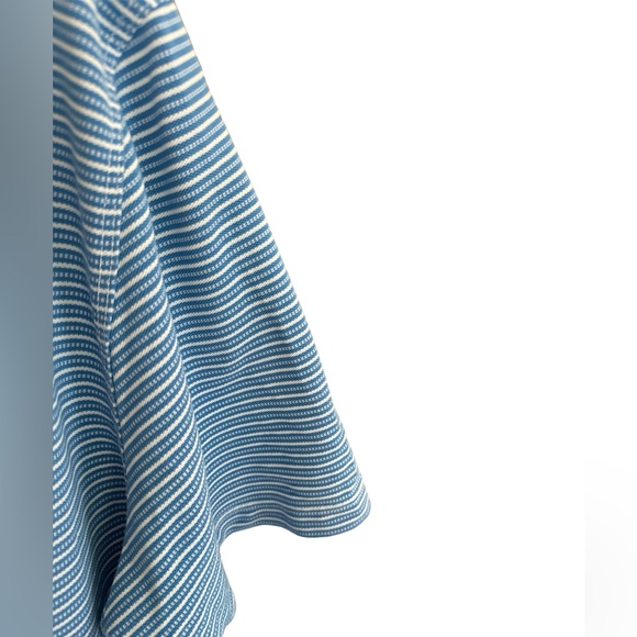 Tommy Bahama Men's Island Zone Polo Large Blue Logo Striped Shirt - Picture 3 of 5